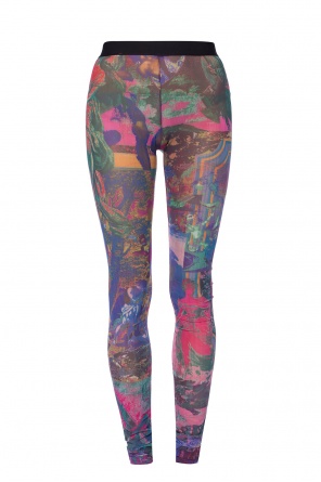 Leggings with a print and logo, zdjęcie 1 Leggings with a print and logo od Diesel